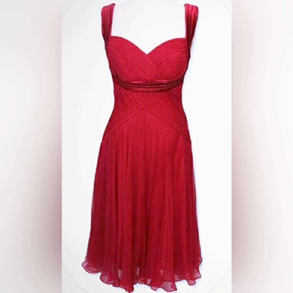 TADASHI | 100% Silk Party Dress